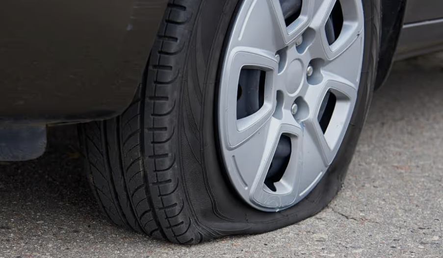 How to Change Flat Tire Safely